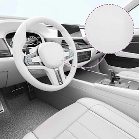 vidaXL Μεμβράνες Αυτοκινήτου 4D 2 τεμ. Λευκές 100 x 150 εκ.