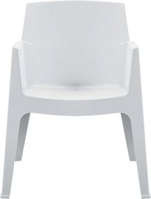 ΠΟΛΥΘΡΟΝΑ ΠΟΛΥΠΡΟΠΥΛΕΝΙΟΥ SLEEK HM6370.01 ΛΕΥΚΗ 57x56x82,5Υεκ.