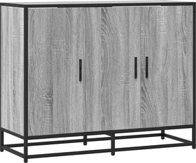vidaXL Sideboard Grey Sonoma 94x35x76 cm Ξύλινη κατασκευή