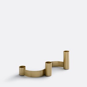 Κηροπήγιο για 3 κεριά από ορείχαλκο, Nymora