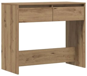 vidaXL Τραπέζι Κονσόλα Αρτισιανή Δρυς 89x41x76,5 εκ Επεξεργασμένο Ξύλο
