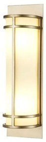 Απλίκα Φωτιστικό Τοίχου 2xE27 Fusion Elstead Lighting FE-FUSION2-PNBR Ορείχαλκος
