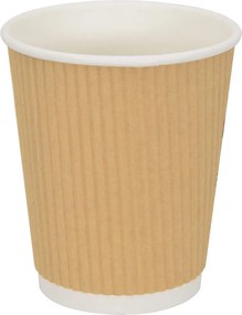 vidaXL Χάρτινα ποτήρια καφέ 500 τεμάχια 8oz 200ml καφέ