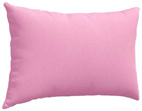 vidaXL Μαξιλάρι Καναπέ 2 pcs Ροζ 60 x 40 cm ύφασμα