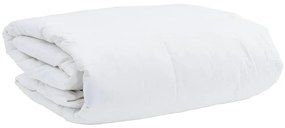 vidaXL Χειμερινό Παπλωματοθήκη Λευκό 140 x 220 cm Φτερό