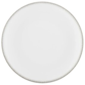 Πιάτο Ρηχό Πορσελάνινο Pearl White 21cm - Estia