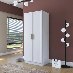 Ντουλάπα Λευκό BREZE 90x57.5x210