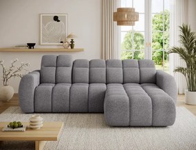 Γωνιακός καναπές Comfora-Γκρι-Δεξιά