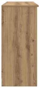 vidaXL Συρταριέρα με Συρτάρια Τεχνίτης Δρυς 101x35x76 εκ. Επεξ. Ξύλο