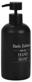 Δοχείο Κρεμοσάπουνου 310ml (Φ7x19) Estia Myst Μαύρο 02-26851