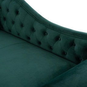 ΑΝΑΚΛΙΝΔΡΟ T.CHESTERFIELD NIOVI HM3007.03 ΚΥΠΑΡΙΣΣΙ ΒΕΛΟΥΔΟ-ΜΑΥΡΑ ΠΟΔΙΑ 187x61x82Υεκ