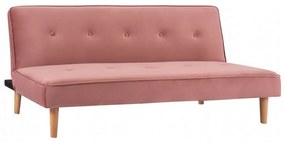 Καναπές-Κρεβάτι Belmont HM3026.12 178x85x72cm Dusty Pink Βελούδο