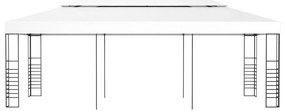 vidaXL Κιόσκι / Τέντα Εκδηλώσεων Λευκό 6 x 3 μ.