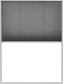 vidaXL Σήτα Παραθύρου Πλισέ 60 x 80 εκ. από Αλουμίνιο