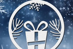 Intra απο ξύλο plywood 3mm-4mm πάχος Χριστουγεννιάτικη μπάλα στολίδι Στρογγυλή Δίασταση 20x30 cm INTRAFABR-86060837