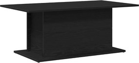vidaXL Τραπεζάκι σαλονιού Μαύρη Οξυά 102 x 55,5 x 40 cm