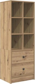 vidaXL Highboard Artisan Oak 45,5 x 34 x 127 εκ
