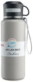 Φορητό παγούρι-θερμός με φλιτζάνι 800ml CF8279 Γκρι