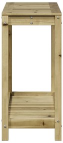 vidaXL Τραπέζι Κηπουρικής με Ράφι 108 x 35 x 75 εκ. Εμποτ. Ξύλο Πεύκου