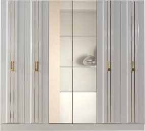 Stewehome Σετ Κρεβατοκάμαρας λευκό 160x200 cm