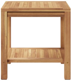 vidaXL Τραπεζάκι σαλονιού Καφέ 45 x 45 x 45 cm Μασίφ ξύλο teak