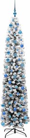 vidaXL Τεχνητό Χριστουγεννιάτικο Δέντρο με 300 LED Πράσινο 240 cm