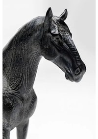 Διακοσμητικό Επιτραπέζιο Proud Horse Μαύρο 35,5x9x29 εκ. - Μαύρο