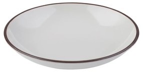 Πιάτο Πορσελάνης Βαθύ Modest Brown 22εκ. Ν.2259 - 6 ΤΜΧ