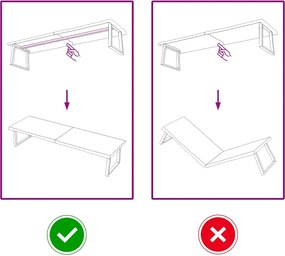 vidaXL Επιφάνεια Τραπεζιού Σκούρο Καφέ 200x50x(2-6)εκ Επεξ. Μασίφ Δρυς