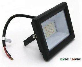 Adeleq Προβολέας Led-Smd 20W 12/24Vdc 4000K Ip65 Μαύρο 3-320221