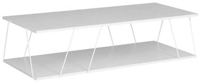 Coffee table Tars white 120x50x30cm 120x50x30 εκ.