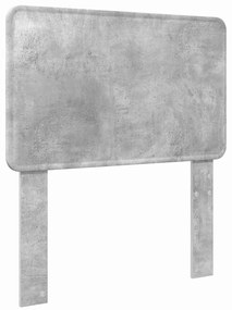 vidaXL Κεφαλάρι Σκυρόδεμα Γκρι 90 cm Επεξεργασμένο ξύλο