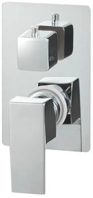 vidaXL Σύστημα Ντους Ασημί από Ανοξείδωτο Ατσάλι 201
