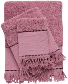 Πετσέτες Daily 0699 (Σετ 3τμχ) Lila Das Home Towels Set 70x140cm 100% Βαμβάκι