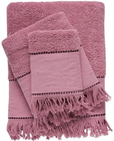 Πετσέτες Daily 0699 (Σετ 3τμχ) Lila Das Home Towels Set 70x140cm 100% Cotton
