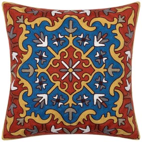 Διακοσμητική Μαξιλαροθήκη (45x45) Silk Fashion Polygazo115