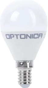 OPTONICA LED λάμπα G45 1405, 8W, 4500K, 710lm, E14