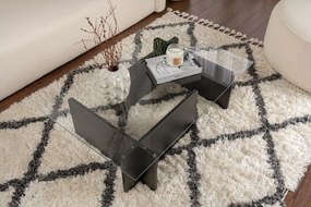 Coffee Table Flavio - Wooden Black Wooden Black