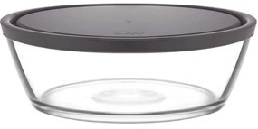 Δοχείο Φαγητού Vega LVVEG296240Z Φ24cm 2370ml Clear-Grey Lav Glass