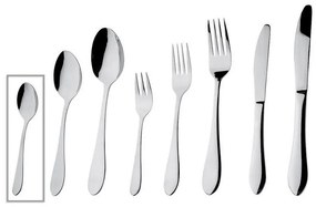 Κουταλάκι Γλυκού Prime Cub107K12 Ρηχό 14X2,5cm Black Espiel Stainless Steel