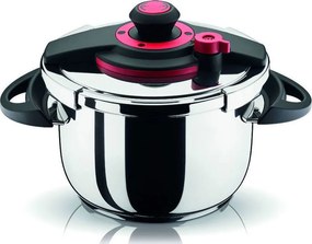 Pyramis Optimum Plus Inox Χύτρα Ταχύτητας 6Lt ∅24 cm και καπάκι με 4πλό σύστημα ασφαλείας