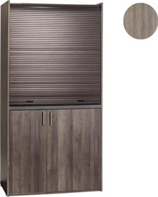 Πολυκουζίνα mini kitchen 105cm απόχρωση δρυς μπεζ για ξενώνες, γραφεία &amp; φοιτητικά studio