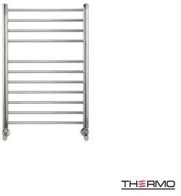 Thermo Bellavia Θερμαινόμενη πετσετοκρεμάστρα 75x50cm Inox Brushed ΔΕΝ ΠΕΡΙΛΑΜΒΑΝΤΟΝΤΑΙ ΔΙΑΚΟΠΤΕΣ &amp; ΑΝΤΙΣΤΑΣΕΙΣ