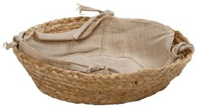 Καλάθι Ψωμιού AMN102 33x8cm Natural-Beige Espiel Cotton,Jute