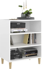 vidaXL Ραφιέρα Λευκή 57 x 35 x 70 εκ. από Μοριοσανίδα