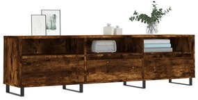 vidaXL Έπιπλο Τηλεόρασης Καπνιστή Δρυς 150x30x44,5 εκ. Επεξ. Ξύλο