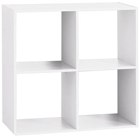 Βιβλιοθήκη Δαπέδου 4 Θέσεων (67.5x32x67.5) F-V Box Mix White 138908C