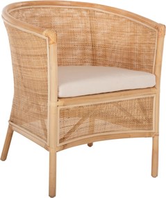 ΠΟΛΥΘΡΟΝΑ APRON HM9818 RATTAN ΠΛΕΚΤΟ ΣΕ ΦΥΣΙΚΟ--Β'ΔΙΑΛΟΓΗΣ 75x70x85Υεκ.