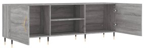 vidaXL Έπιπλο Τηλεόρασης Γκρι Sonoma 150x30x50 εκ. από Επεξεργ. Ξύλο