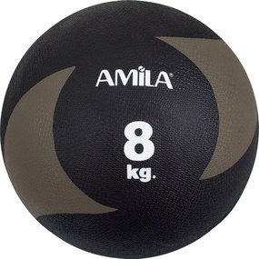 AMILA Μπάλα Medicine Ball Original Rubber 8kg (44641)